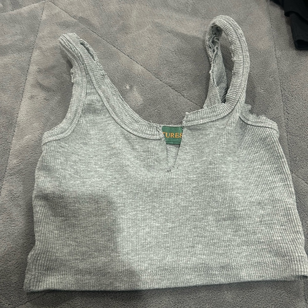 Shusha (Signature 8) Gray Tank Top